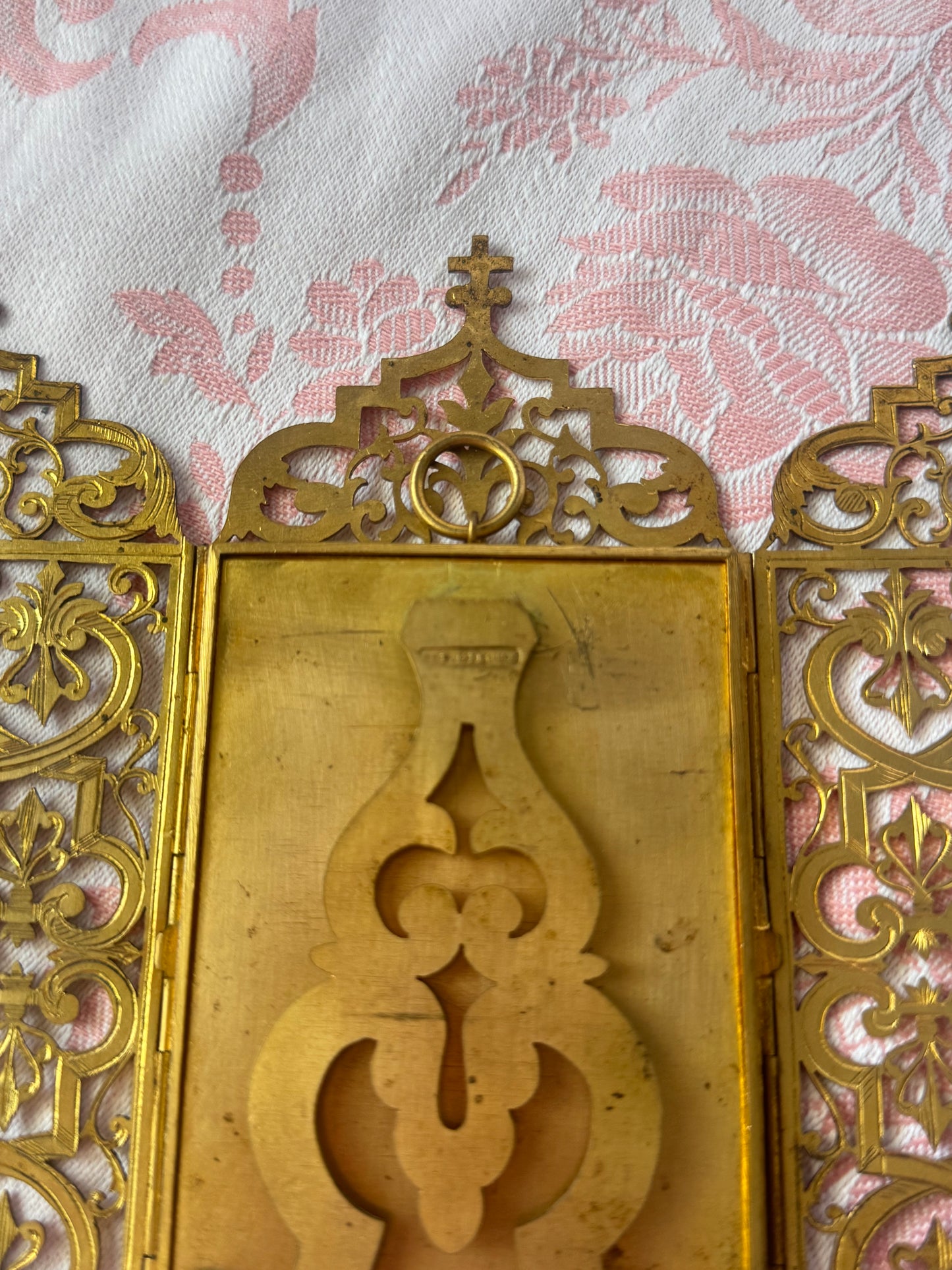 Alphonse Giroux Traveling Alter Triptych