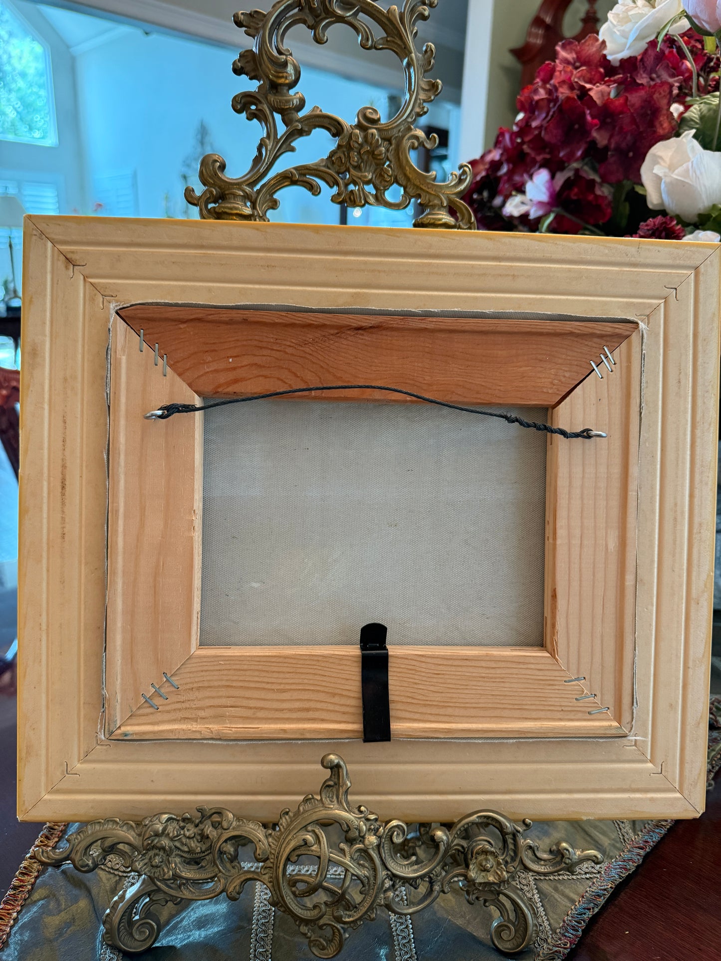 Blue ocean painting - unsigned