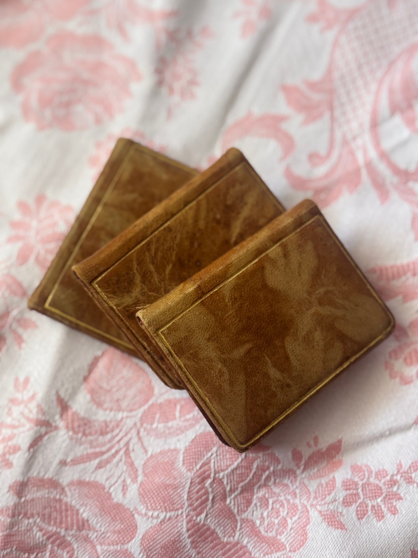 Antique French Devotional Mini Book Set