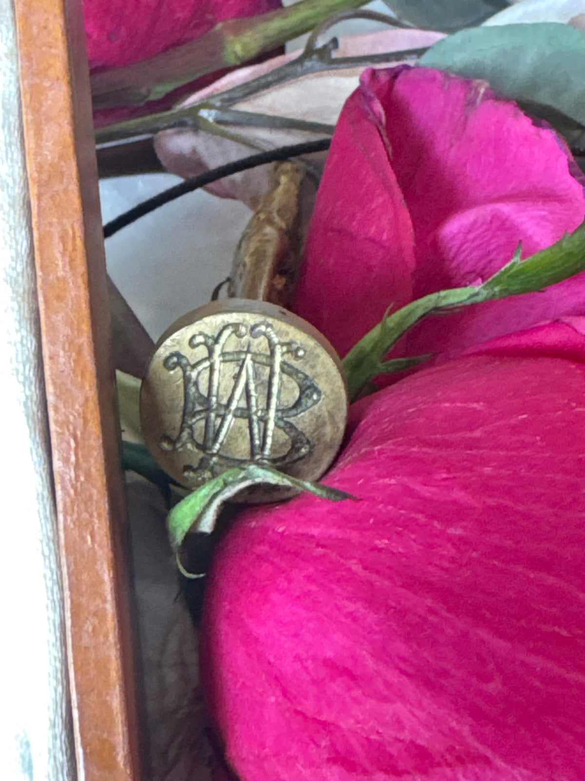 Art Nouveau Gilt Bronze Heron Wax Seal in Fitted Case, A. Lancel Nantes