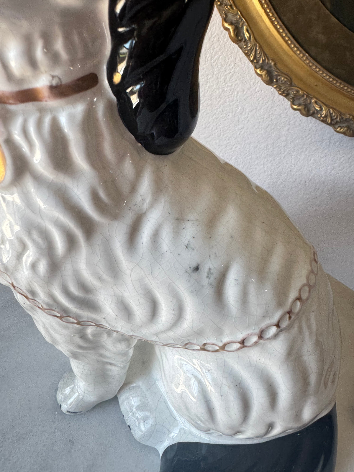Staffordshire Disraeli Spaniel Dogs - Pair
