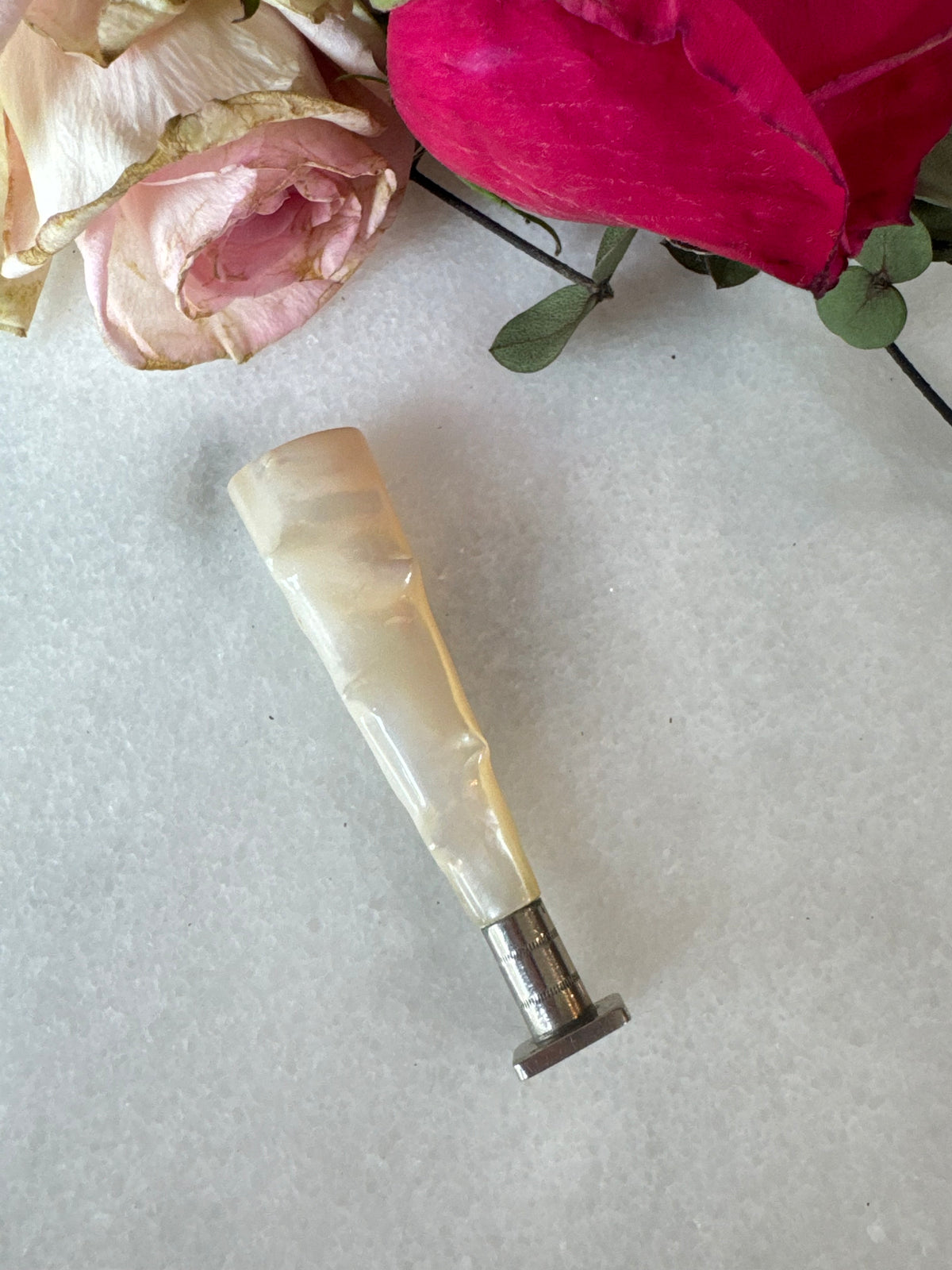 19th Century Mother-of-Pearl Wax Seal