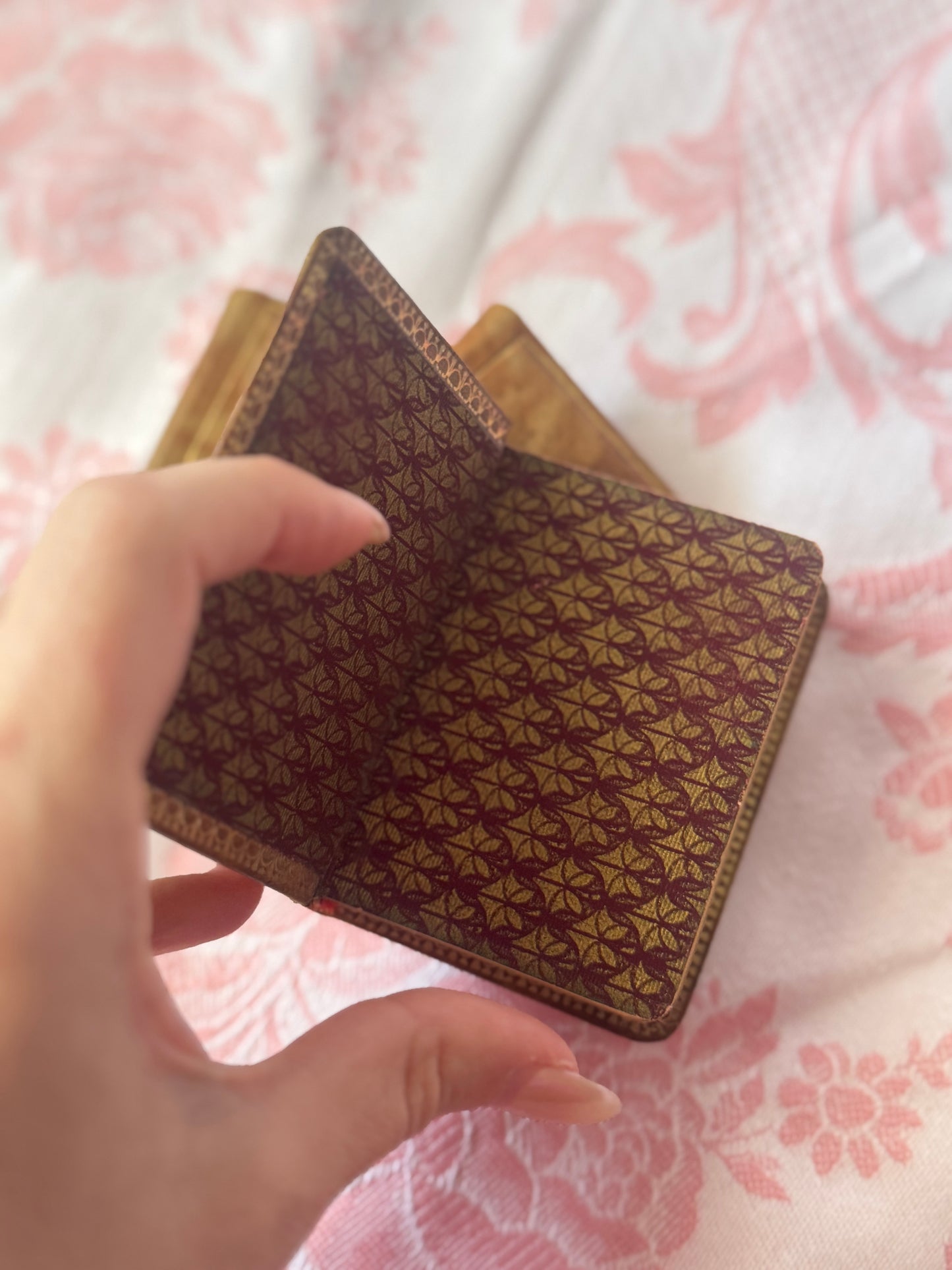 Antique French Devotional Mini Book Set