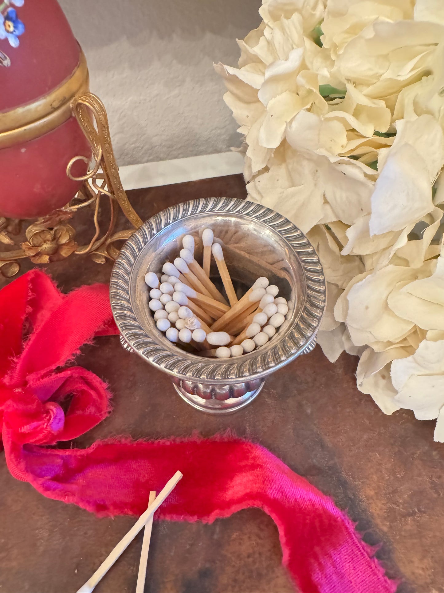 Sterling Silver Match Stick Trophy Cup