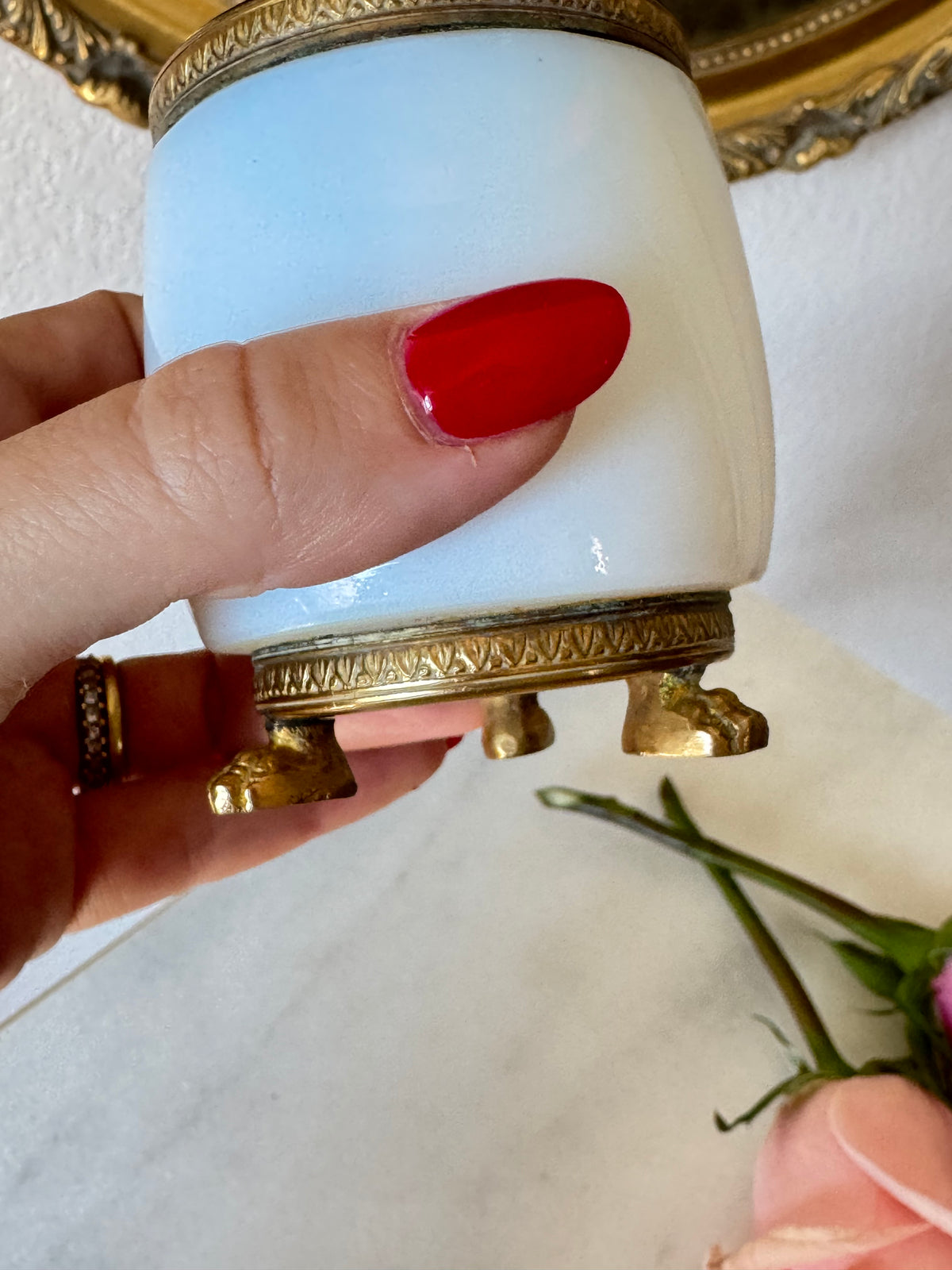 Sevres Opaline Cup