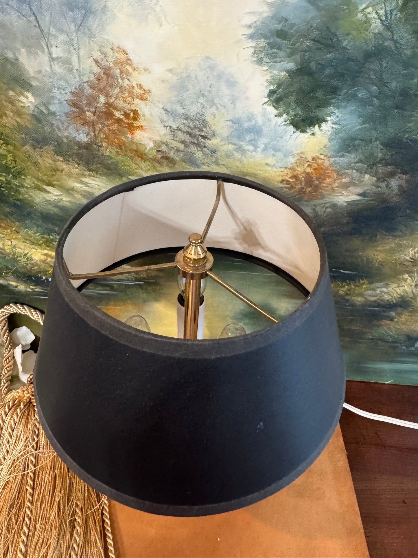 Mini Vintage Bouillotte Lamp