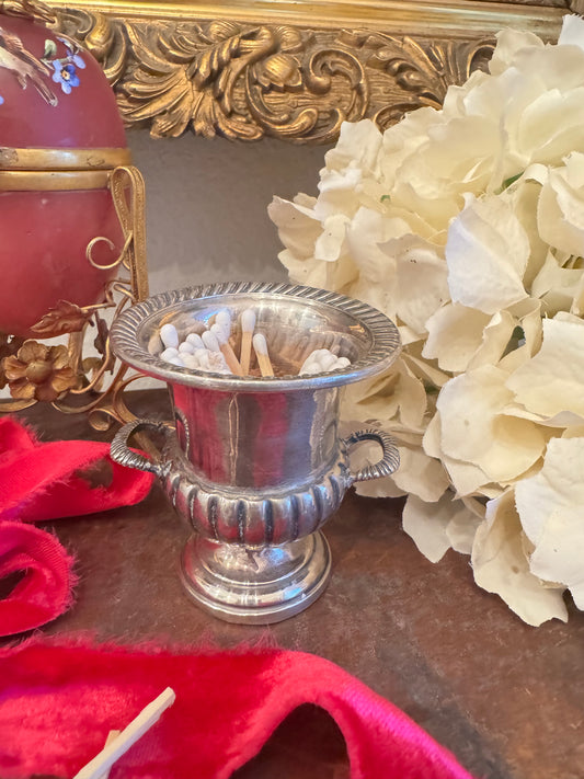 Sterling Silver Match Stick Trophy Cup