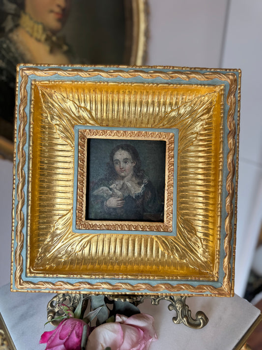 18th Century Portrait of a Girl with a Dove