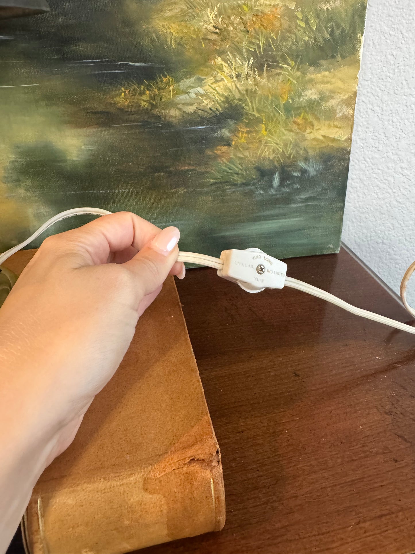 Mini Vintage Bouillotte Lamp