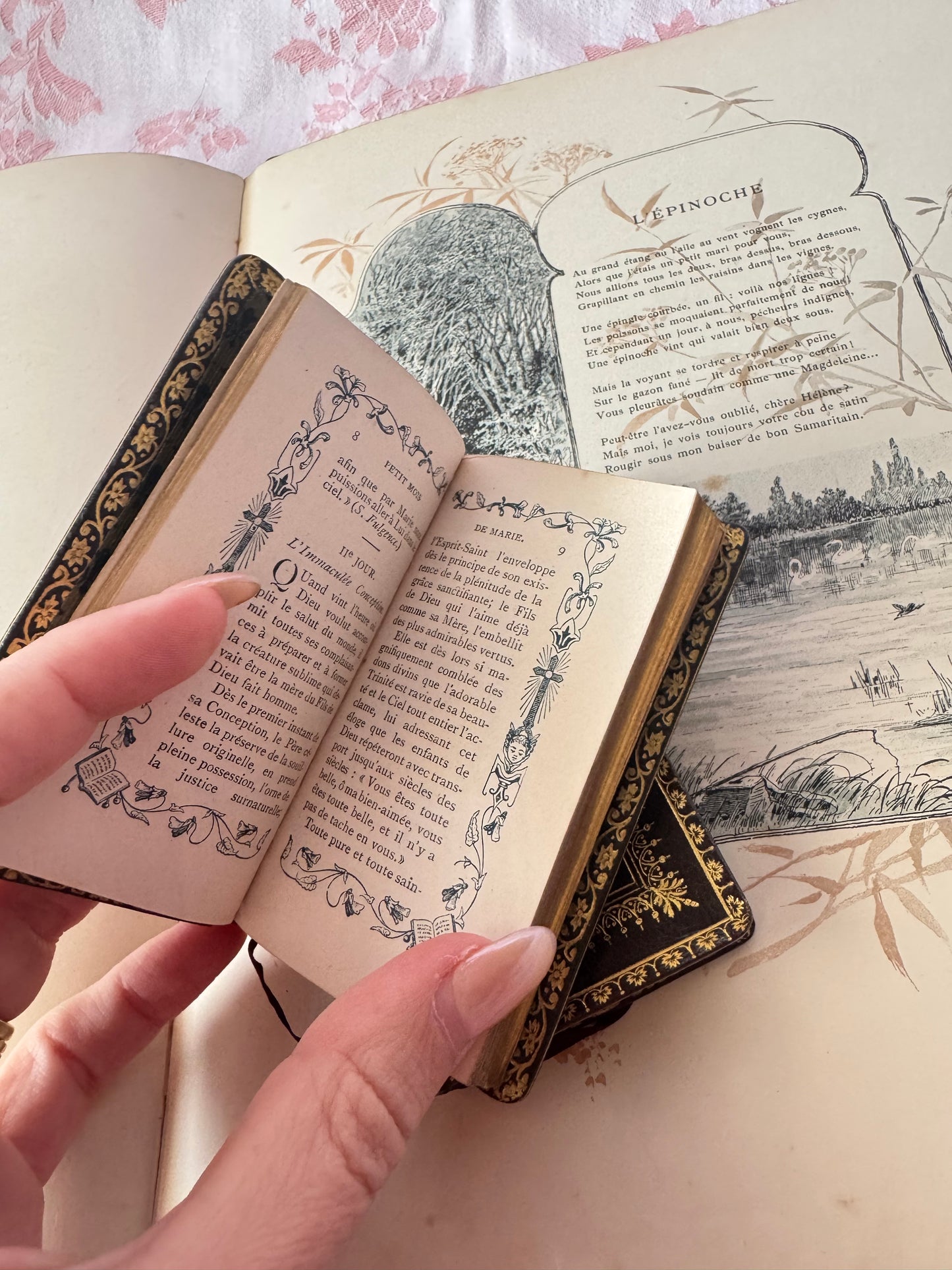 Pair of mini books