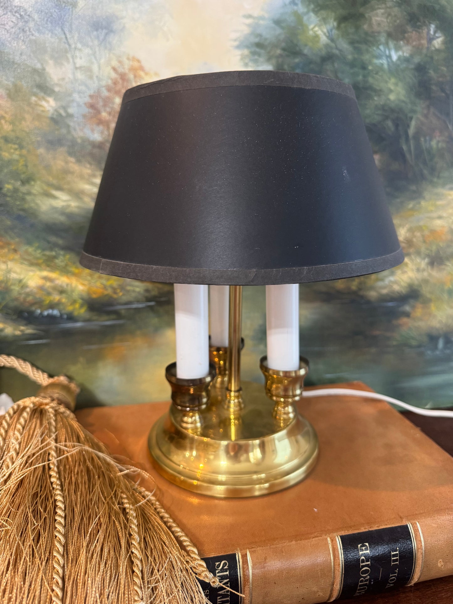 Mini Vintage Bouillotte Lamp