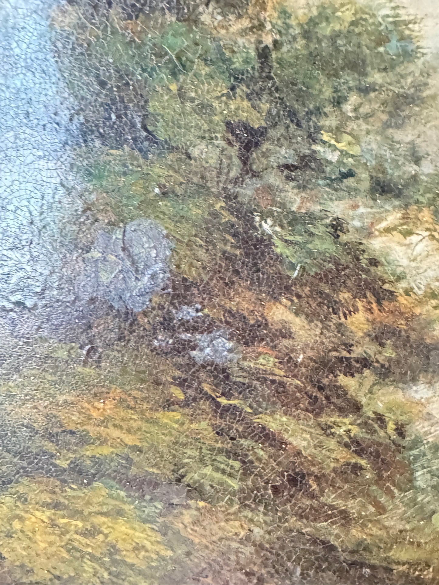 A Garden Fête Oil on Copper