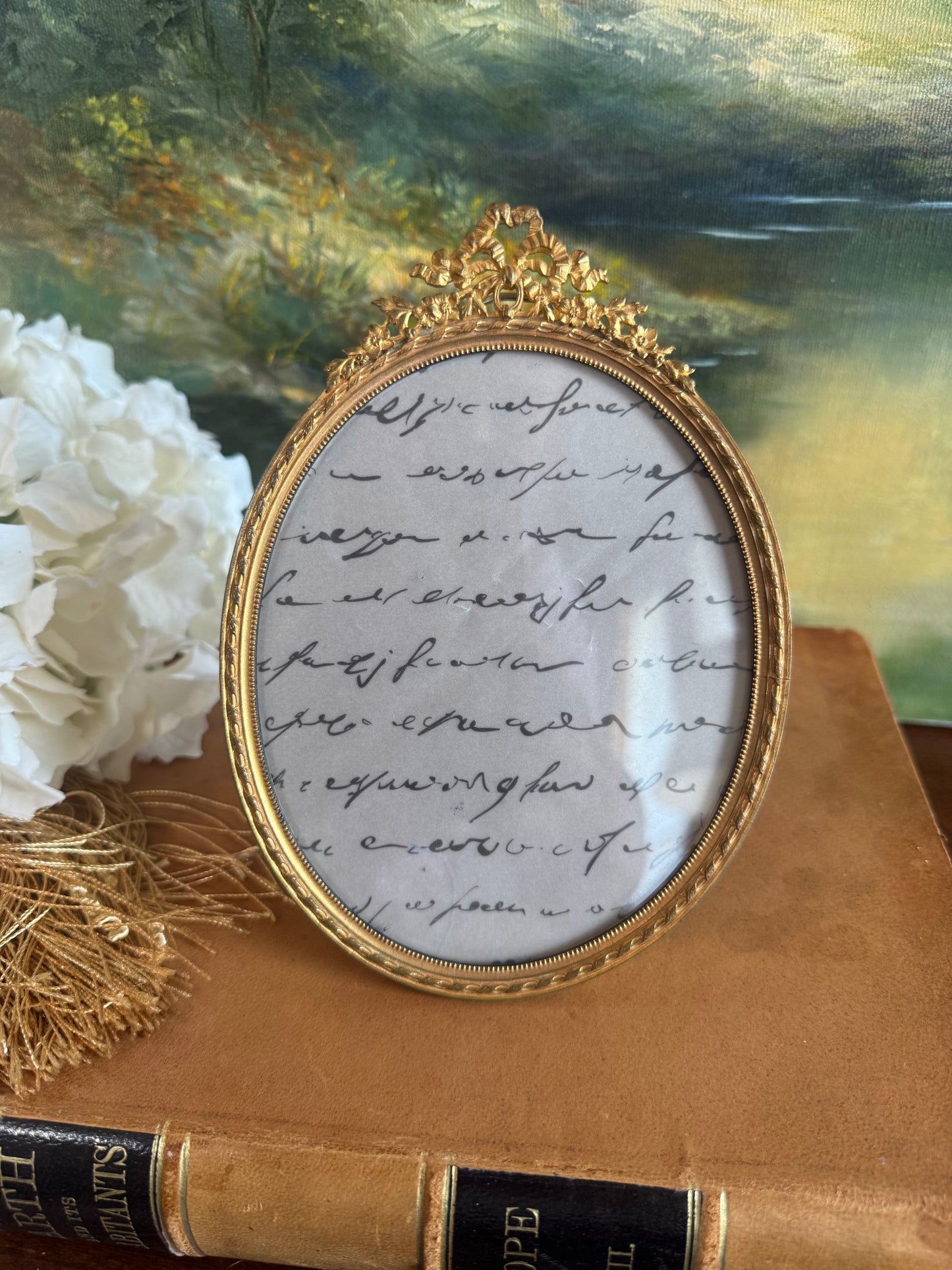 Antique Dore Bronze Frame