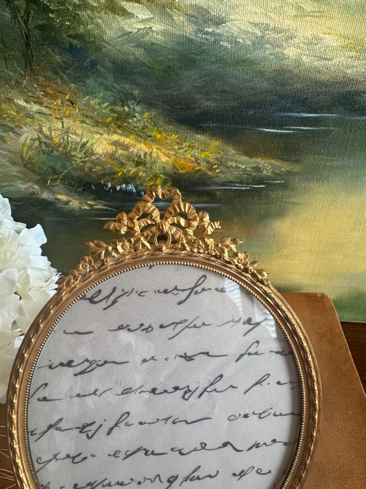 Antique Dore Bronze Frame