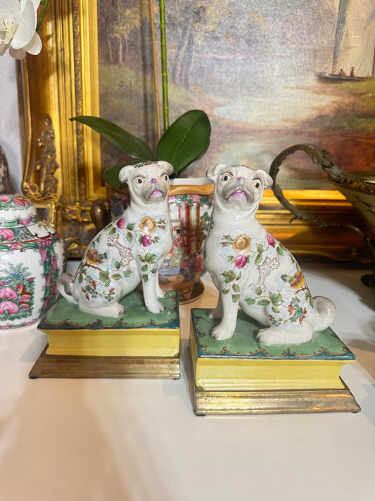 Pair of Mark Roberts Staffordshire Style Dogs