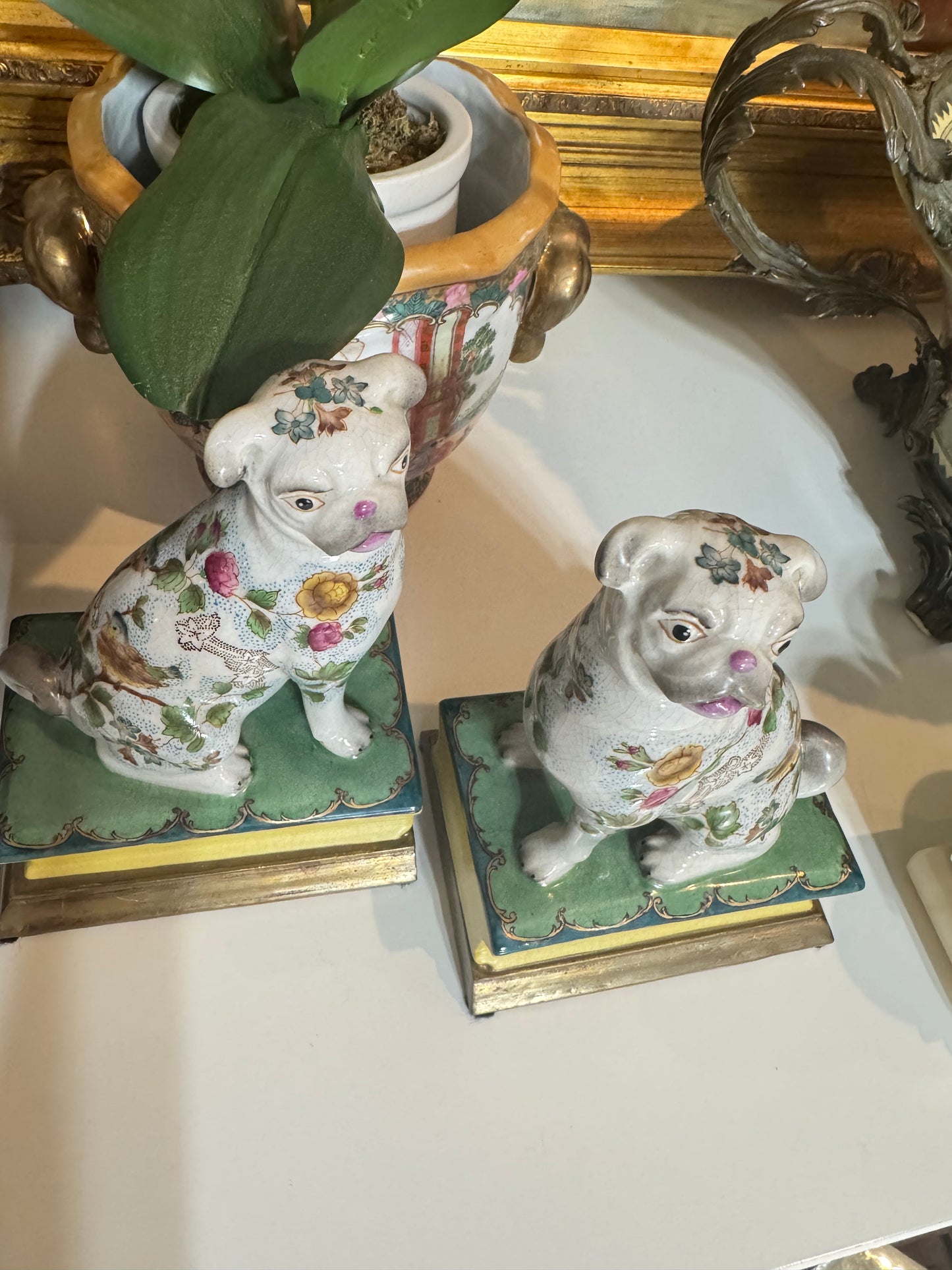 Pair of Mark Roberts Staffordshire Style Dogs
