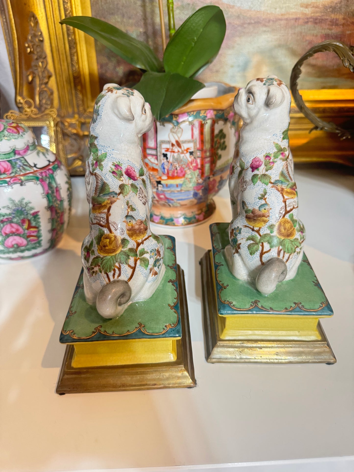 Pair of Mark Roberts Staffordshire Style Dogs