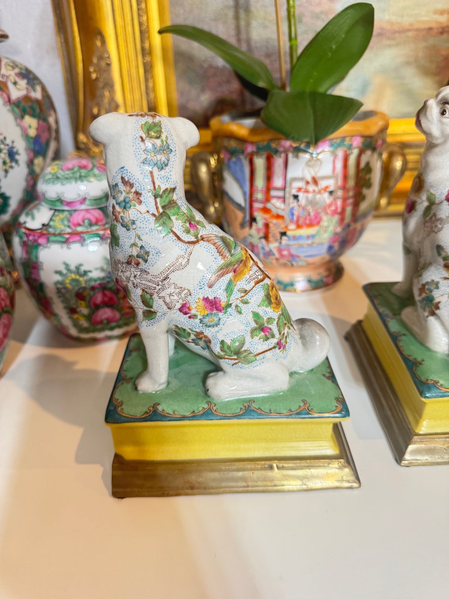 Pair of Mark Roberts Staffordshire Style Dogs