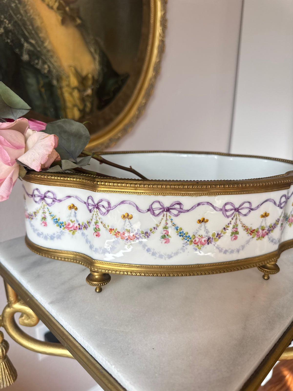 19th Century Sèvres Style Porcelain Jardinière