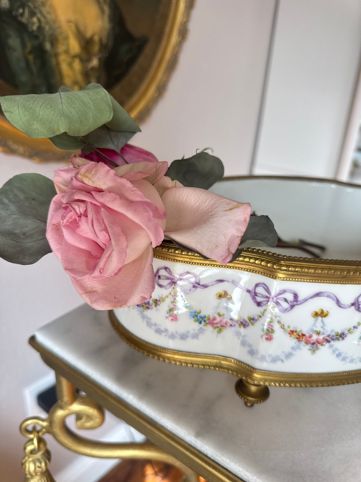 19th Century Sèvres Style Porcelain Jardinière