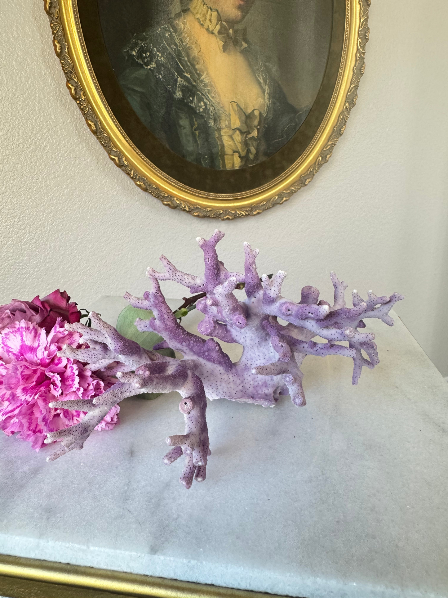 Large Natural Purple Coral