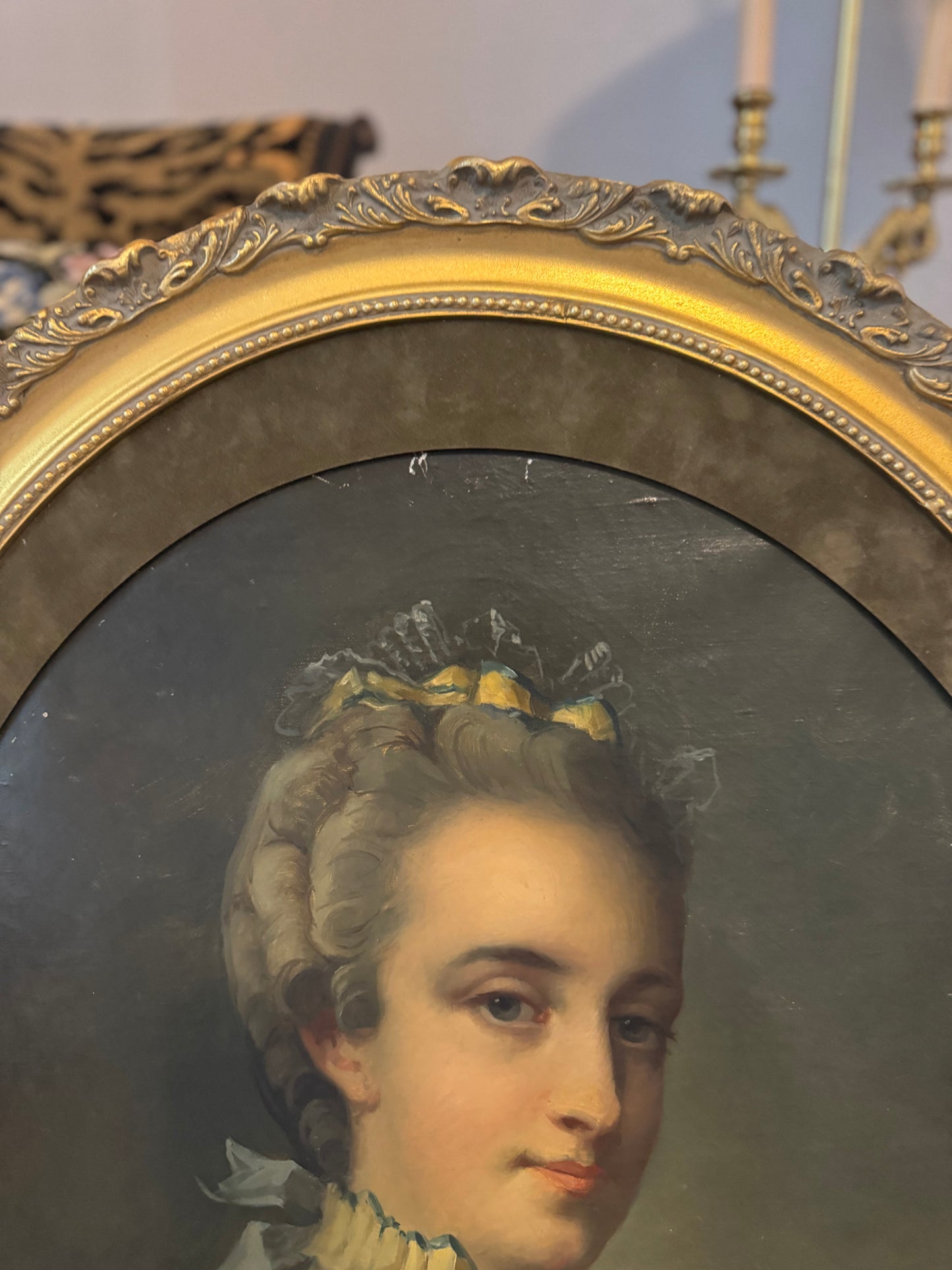 Mdm. Pompadour Portrait Painting